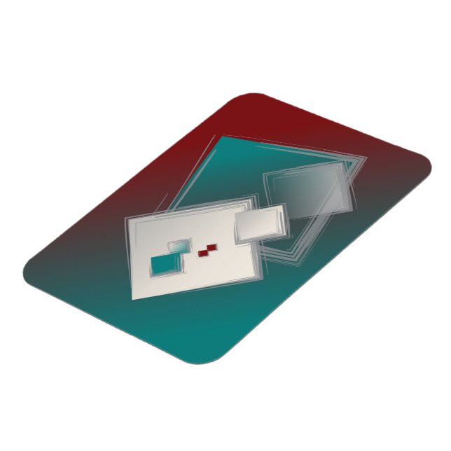 Magnet Flexible Carrés de Fibonacci (Côté Gauche)