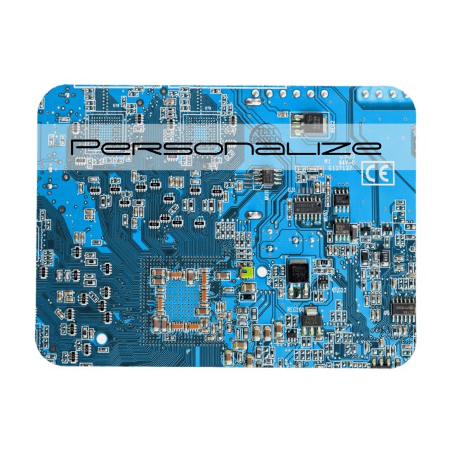 Magnet Flexible Carte circuit bleu circuit imprimé à circuit impri (Horizontal)