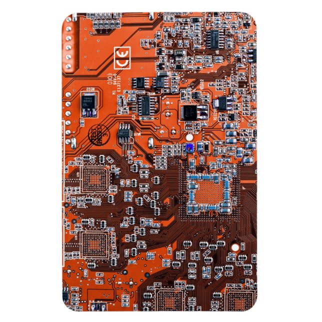 Magnet Flexible Carte circuit imprimé circuit orange PCB (Vertical)