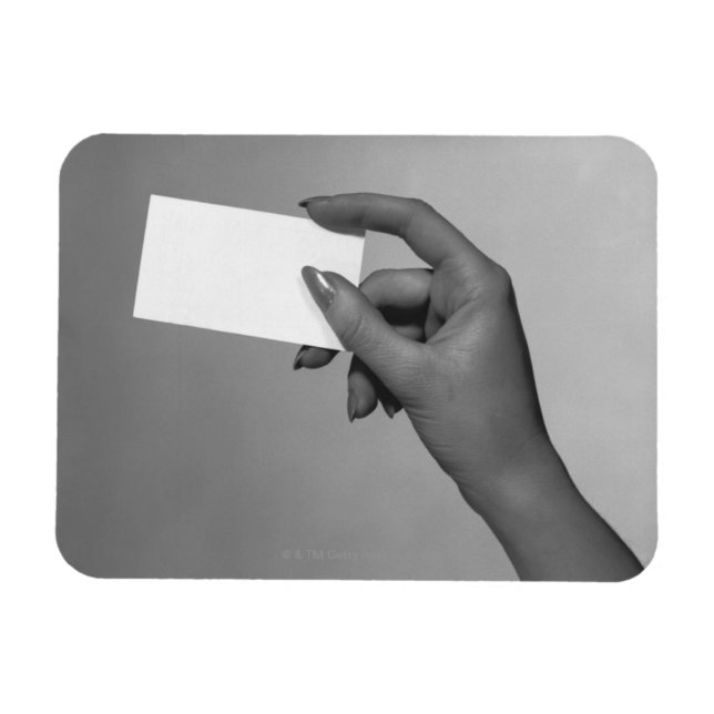 Magnet Flexible Carte de détention pour femme (Horizontal)