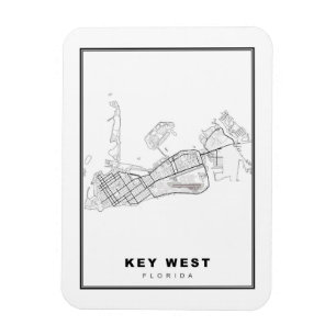 Magnet Flexible Carte de Key West