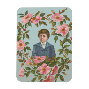 Magnet Flexible Carte de la Saint-Valentin allemande antique kitsc