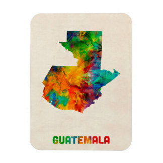 Magnet Flexible Carte de l'eau du Guatemala