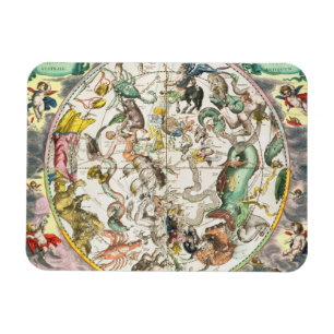 Magnet Flexible Carte de l'hémisphère sud, 'du Celestia