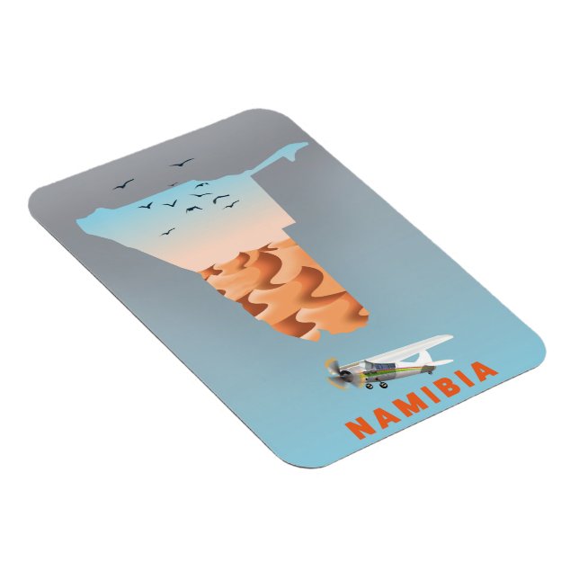 Magnet Flexible Carte de Namibie (Côté Droit)