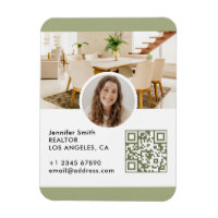 Carte de visite QR Code pour l'immobilier moderne