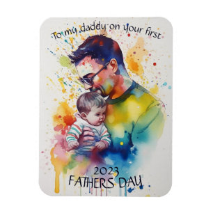 Magnet Flexible carte d'événement spécial pour la première fête de