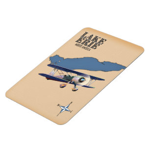 Magnet Flexible Carte du lac Érié Amérique du Nord