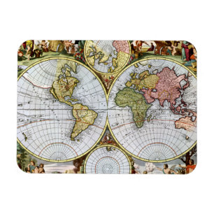 Magnet Flexible Carte du monde