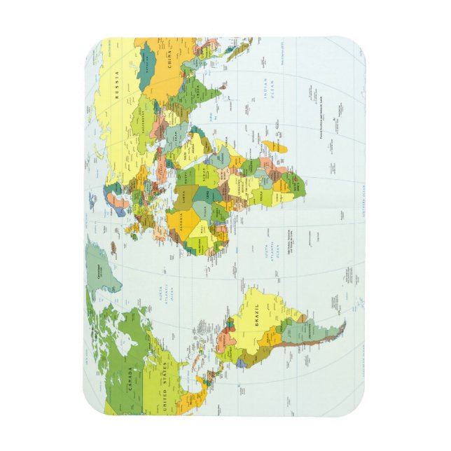 Magnet Flexible carte+du+monde+globe+pays+atlas (Vertical)