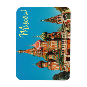 Magnet Flexible Carte magnétique russe du Carré rouge moscovite St