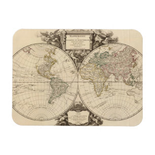 Magnet Flexible Carte mondiale 9