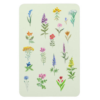 Magnet Flexible carte postale de fleurs de jardin 