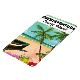 Magnet Flexible Carte postale de vacances Fuerteventura Îles Canar