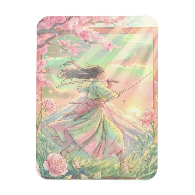 Magnet Flexible Carte Sakura (Vertical)