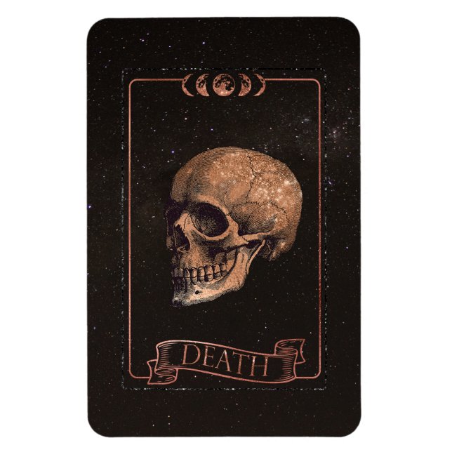 Magnet Flexible Carte Tarot Décès (Vertical)