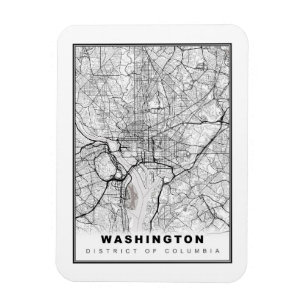 Magnet Flexible Carte Washington