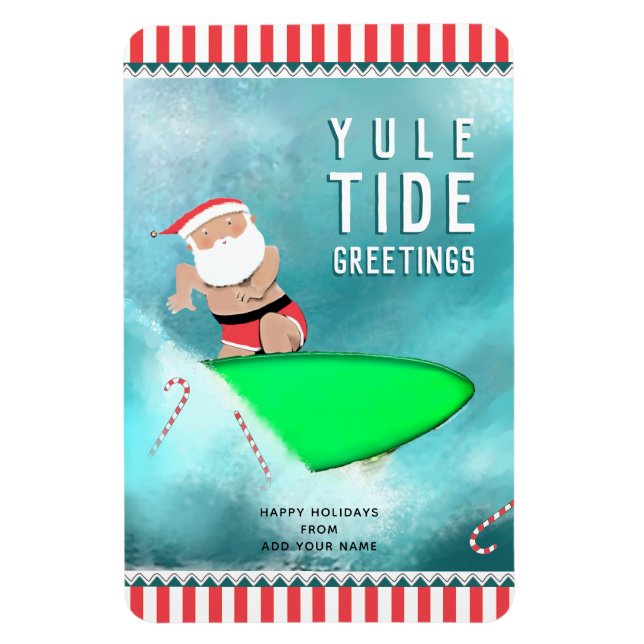 Magnet Flexible Cartes cadeaux de Noël amusantes (Vertical)