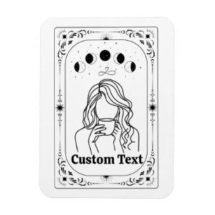 Magnet Flexible Cartes de tarot personnalisées pour cadeaux de fêt