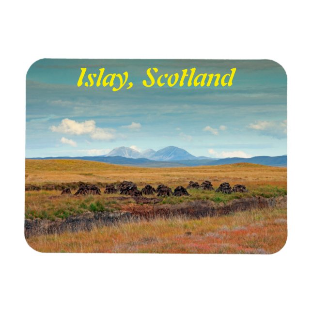 Magnet Flexible Cartes du Jura d'Islay, Ecosse (Horizontal)