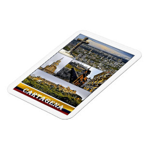Magnet Flexible Carthagène - Mosaïque - Colombie