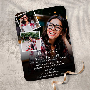 Magnet Flexible Carton d'invitation aimanté pour la fête de fin d'