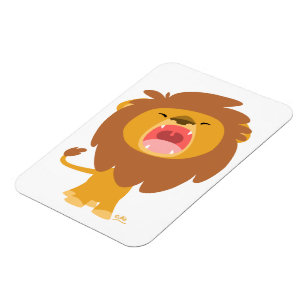 Magnet Flexible Carton Lion très puissant mignon souple magnétique