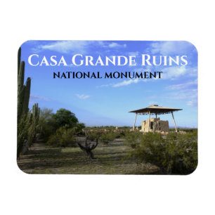 Magnet Flexible Casa Grande, Grande Maison, Monument National AZ