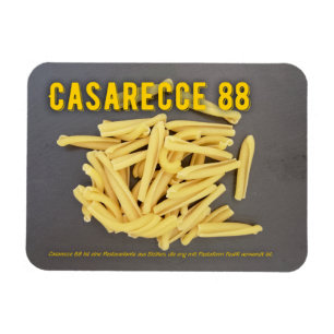 Magnet Flexible Casarecce 88 Recette du restaurant italien