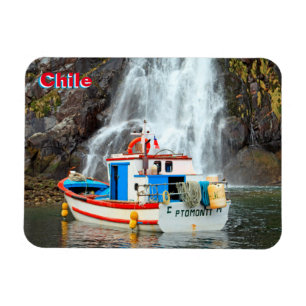Magnet Flexible Cascade & bateau, Chili