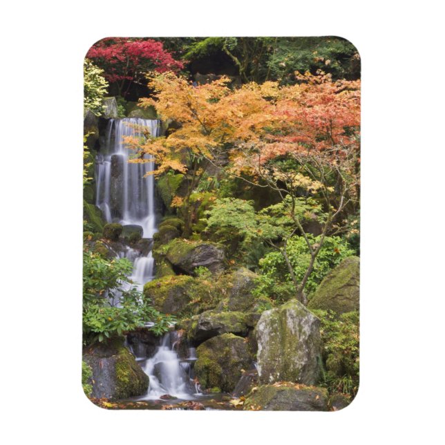 Magnet Flexible Cascades du Ciel et couleurs d'automne (Vertical)