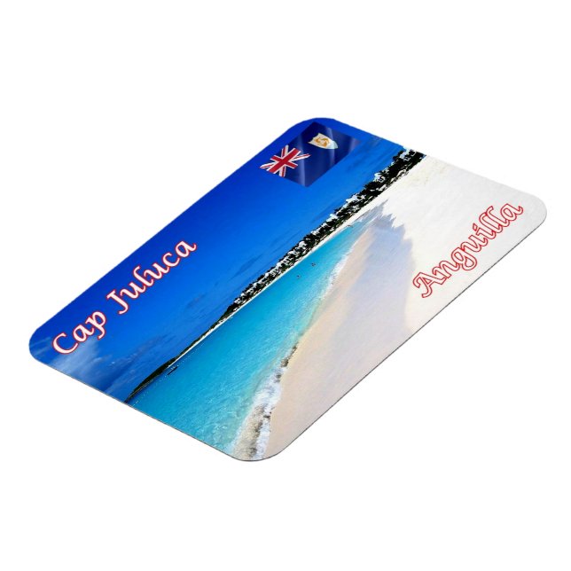Magnet Flexible Casquette Juluca - Anguilla - (Côté Gauche)