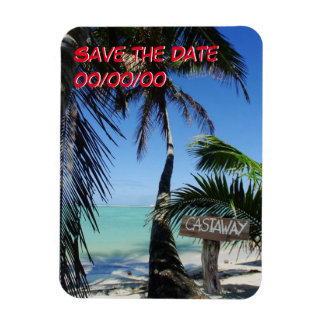 Magnet Flexible Castaway Party 2 Sauvegarde de la date