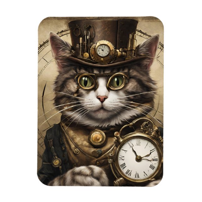 Magnet Flexible Cat (Vertical)