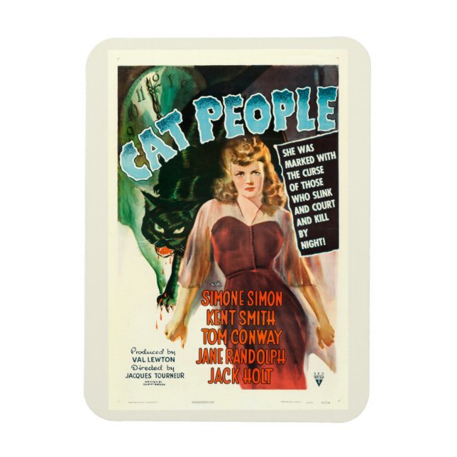 Magnet Flexible Cat People, Film (Vertical)
