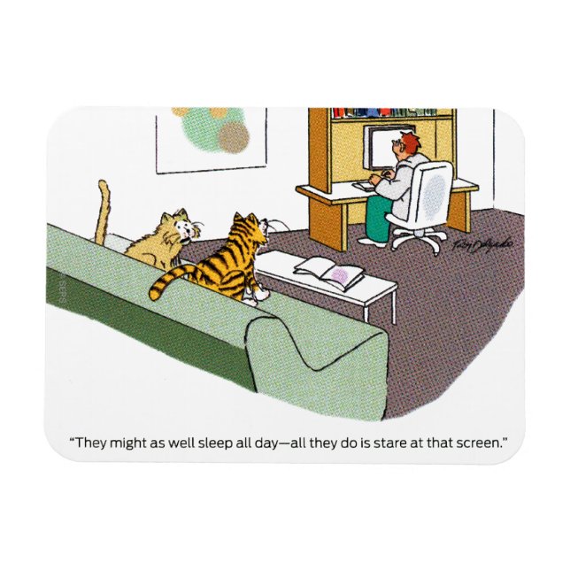 Magnet Flexible Cat Talk (Horizontal)