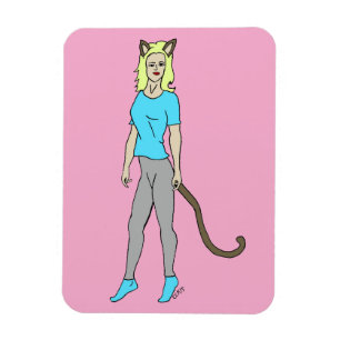 Magnet Flexible catgirl