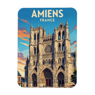 Magnet Flexible Cathédrale d'Amiens France