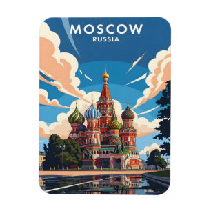Magnet Flexible Cathédrale Saint-Basile de Moscou