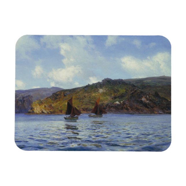 Magnet Flexible Catspaws au large (par Henry Moore) (Horizontal)