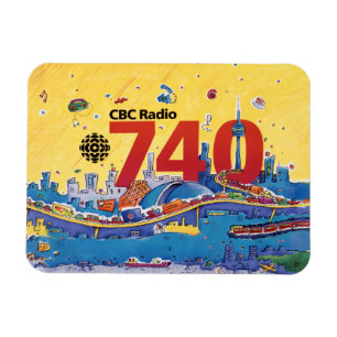 Magnet Flexible  CBC Radio 740 - Habillage promotionnel (1980)
