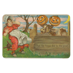 Magnet Flexible Ce que les garçons ont fait à la Vache Halloween V
