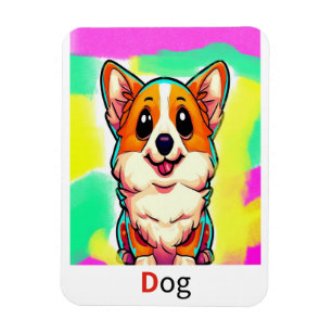 Magnet Flexible Ce sont des cartes de poche alphabétiques colorées