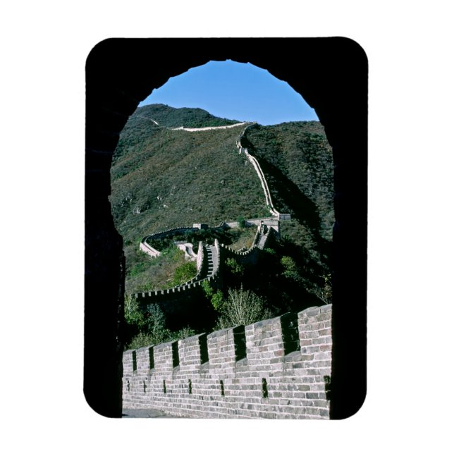 Magnet Flexible Célèbre Grande Muraille de Chine - Pékin, Asie (Vertical)