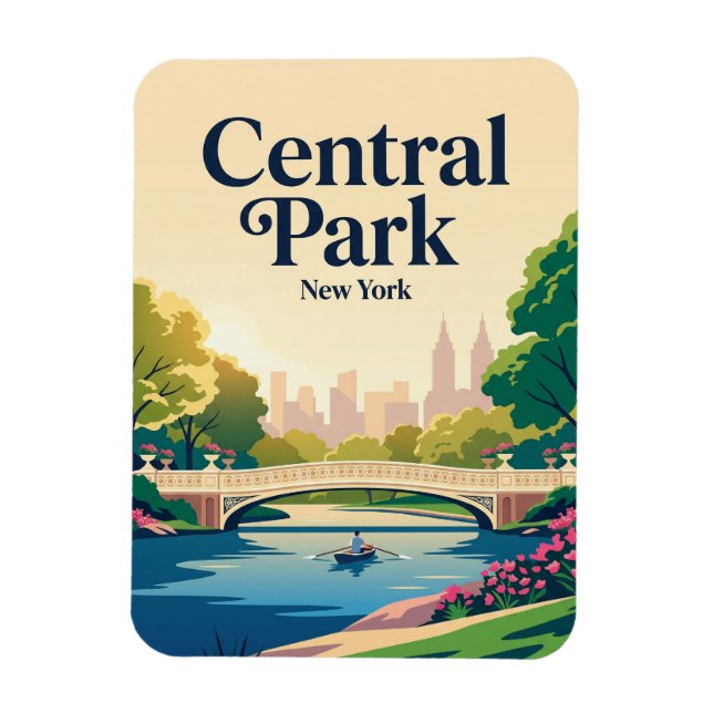 Magnet Flexible Central Park USA (Vertical)