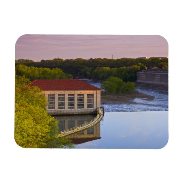 Magnet Flexible Centrale et barrage du parc Highland (Horizontal)