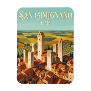 Magnet Flexible Centre historique de San Gimignano Italie