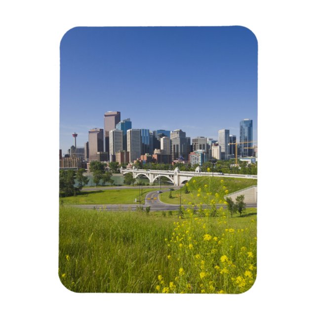 Magnet Flexible Centre St Bridge et Downtown Calgary (Alberta), 2 (Vertical)