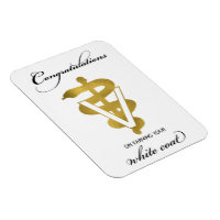 Cérémonie de blouse vétérinaire