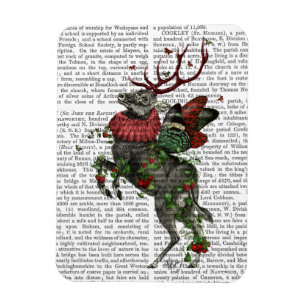 Magnet Flexible Cerf aux fraises